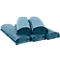 Sacs poubelle Premium Deiss, 240 L, indéchirable, LDPE recyclé, 100 p., bleu