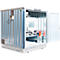 Säbu container voor gevaarlijke stoffen SAFE Tank 400 KTC ECO, voor actieve opslag, met tijdelijke, explosieveilige ventilator, B 2100 × D 2170 × H 2400 mm