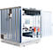 Säbu container voor gevaarlijke stoffen SAFE TANK 400 KTC, voor actieve opslag, explosieveilige ventilator, continu in bedrijf, B 2100 × D 2170 × H 2400 mm