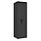 Safe Lyra 12, klasse 0 volgens EN 1143-1, 125 l, deur rechts draaiend, dubbelbaardsluiting, 3 etages, B 400 x D 420 x H 1400 mm, grafietgrijs RAL 7024