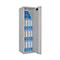 Safe Lyra 12, klasse 0 volgens EN 1143-1, 125 l, deur rechts draaiend, dubbelbaardsluiting, 3 etages, B 400 x D 420 x H 1400 mm, lichtgrijs RAL 7035