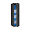Safe Lyra 12, klasse I volgens EN 1143-1, 125 l, deur rechts draaiend, dubbelbaardsluiting, 3 etages, B 400 x D 420 x H 1400 mm, grafietgrijs RAL 7024