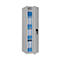 Safe Lyra 12, klasse I volgens EN 1143-1, 125 l, deur rechts draaiend, dubbelbaardsluiting, 3 etages, B 400 x D 420 x H 1400 mm, lichtgrijs RAL 7035