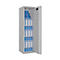 Safe Lyra 12, klasse I volgens EN 1143-1, 125 l, deur rechts draaiend, dubbelbaardsluiting, 3 etages, B 400 x D 420 x H 1400 mm, lichtgrijs RAL 7035