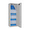 Safe Lyra 14, klasse 0 volgens EN 1143-1, 165 l, deur rechts draaiend, dubbelbaardsluiting, 3 etages, B 500 x D 420 x H 1400 mm, lichtgrijs RAL 7035