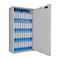 Safe Lyra 18, klasse 0 volgens EN 1143-1, 341 l, deur rechts draaiend, dubbelbaardsluiting, 4 etages, B 850 x D 420 x H 1550 mm, lichtgrijs RAL 7035