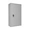 Safe Lyra 18, klasse I volgens EN 1143-1, 341 l, deur rechts draaiend, dubbelbaardsluiting, 4 etages, B 850 x D 420 x H 1550 mm, lichtgrijs RAL 7035