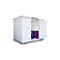 SAFE Tank STI 1000 geïsoleerd, 3005 x 2170 mm, voor actieve/passieve opslag van ontvlambare stoffen