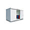 SAFE Tank STI 1350 geïsoleerd, 4005 x 2170 mm, voor niet-ontvlambare, waterverontreinigende stoffen