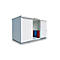 SAFE Tank STI 1350 isoliert, 4005 x 2170 mm, für aktive/passive Lagerung entzündbarer Stoffe