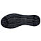Black shoe sole with deep tread. Uvex logo. For better grip and safety.