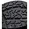 Close-up of a shoe sole with a pattern of irregular, dark shapes. "bionom x" is worked into the rubber.
