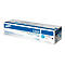Cartouche de toner Samsung C606 bleu clair et blanche. Texte: Cyan Toner Cartridge/Cartouche de toner cyan, CLT-C6062S.