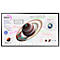 Samsung digitale flip-over Flip Pro WM65B, 65'', UHD-touchscreen met 3840 x 2160 px, Witgrijs