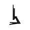 Samsung F24T370FWR - LED-Monitor - 60 cm (24') - 1920 x 1080 Full HD (1080p) @ 75 Hz - IPS - 250 cd/m²