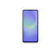 Smartphone mit schwarzem Rand und Display mit blau-grünem Farbverlauf, vor weißem Hintergrund.