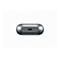 Graues Ladecase mit USB-C-Anschluss und rundem Knopf auf weiÃŸem Hintergrund.