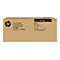 Braune Toner-Kartuschen-Box von HP. Aufgedruckte Texte zeigen Toner Cartridge in verschiedenen Sprachen und 203L.