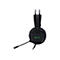 Schwarzes Gaming-Headset mit Mikrofon, Sandberg-Logo. Das Headset hÃ¤ngt vor weiÃŸem Hintergrund.