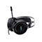 Schwarzes Gaming-Headset mit Mikrofon, Sandberg-Logo sichtbar. Kabelanschluss an der linken Ohrmuschel.