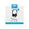 Sandberg Wireless Headset mit Mikrofonarm und Noise-Cancelling in Produktverpackung.