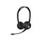 Schwarzes Sandberg-Headset mit Ohrpolstern, Bügelmikrofon und Markenlogo auf weißem Hintergrund.