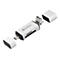Sandberg - Kartenleser (microSD, SD) - micro USB / USB / USB-C