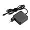 Schwarzes Ladegerät mit Kabel, Stecker und USB-C-Anschluss, Sandberg-Logo.