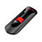 SanDisk Cruzer Glide - USB-Flash-Laufwerk - 256 GB - USB 2.0 - Schwarz, Rot