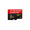 Carte SD SanDisk Extreme PRO, rouge et noir, avec inscriptions 2TB, V30, A2.
