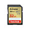 SanDisk Extreme - Flash-Speicherkarte - 32 GB - Video Class V30 / UHS-I U3 / Class10 - SDHC UHS-I