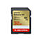 SD-Karte von Sandisk, schwarz und goldfarben, mit der Aufschrift Extreme GO, 32 GB.