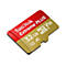 SanDisk Extreme PLUS - Flash-Speicherkarte (microSDHC/SD-Adapter inbegriffen) - 32 GB - A1 / Video Class V30 / UHS-I U3 - microSDHC UHS-I