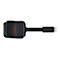 Schwarzer USB-C-Adapter mit rotem Sandisk-Schriftzug.