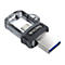 SanDisk Ultra Dual M3.0 - USB-Flash-Laufwerk - 256 GB - USB 3.0 / micro USB