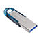 SanDisk Ultra Flair - USB-Flash-Laufwerk - 128 GB - USB 3.0 - Blau