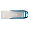 SanDisk Ultra Flair - USB-Flash-Laufwerk - 32 GB - USB 3.0 - Blau
