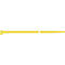 SapiSelco kabelbinders, L 280 x B 4,5 mm, PA 6.6 geel, trekbelasting 220N, 100 stuks
