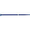 SapiSelco kabelbinders, L 280 x B 4,5 mm, polyamide 6.6 blauw, getand, UL94 V2, 220N trekbelasting, 100 stuks