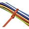 SapiSelco kabelbinders, L 280 x B 4,5 mm, polyamide 6.6 rood, trekbelasting 220N, inwendig getand, 100 stuks