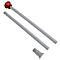 Saugrohr für CEMO Cematic-Pumpensysteme, 2-teilig, mit Gewinde S56 x 4, weiß