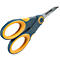 Schaar titanium nitride non stick, staal roestvast, anti-kleef-coating, voor rechts-/linkshandigen, L 127 mm