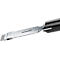 Schaber Martor Scrapex Argentax, ergonomisch, Schabbereich 36 mm, mit Kappe, L 165 x B 16,7 x H 45 mm, Stahl/Kunststoff, schwarz