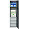 Schäfer Shop Armoire à matériel Genius FS, 5 HC, verrouillable, 2 tablettes/6 tiroirs, jusqu'à 250 kg, L 545 x P 520 x H 1950 mm, acier, alu blanc/gris anthracite