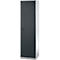 Schäfer Shop Armoire à matériel Genius FS, 5 HC, verrouillable, 2 tablettes/6 tiroirs, jusqu'à 250 kg, L 545 x P 520 x H 1950 mm, acier, alu blanc/gris anthracite