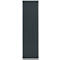 Schäfer Shop Armoire à matériel Genius FS, 5 HC, verrouillable, 2 tablettes/6 tiroirs, jusqu'à 250 kg, L 545 x P 520 x H 1950 mm, acier, alu blanc/gris anthracite