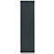 Schäfer Shop Armoire à matériel Genius FS, 5 HC, verrouillable, 2 tablettes/6 tiroirs, jusqu'à 250 kg, L 545 x P 520 x H 1950 mm, acier, gris clair/gris anthracite