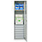 Schäfer Shop Armoire à matériel Genius FS, 5 HC, verrouillable, 2 tablettes/6 tiroirs, jusqu'à 250 kg, L 545 x P 520 x H 1950 mm, acier, gris clair/gris clair