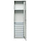 Schäfer Shop Armoire à matériel Genius FS, 5 HC, verrouillable, 2 tablettes/6 tiroirs, jusqu'à 250 kg, L 545 x P 520 x H 1950 mm, acier, gris clair/gris clair