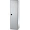 Schäfer Shop Armoire multi-usages Genius FS, modulaire, extensible individuellement, 2 étagères, jusqu'à 250 kg, L 545 x P 520 x H 1950 mm, acier, aluminium blanc/aluminium blanc